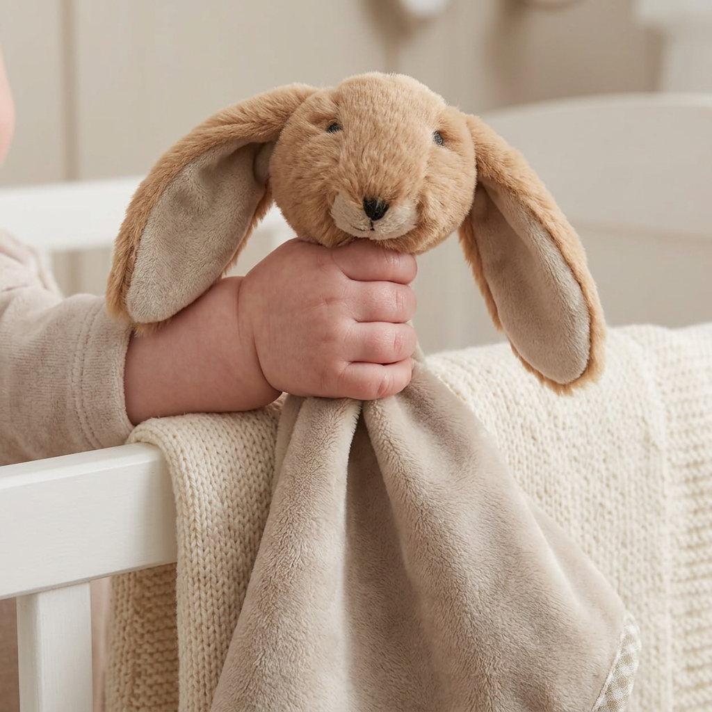 Bunny Toy Soother Brown