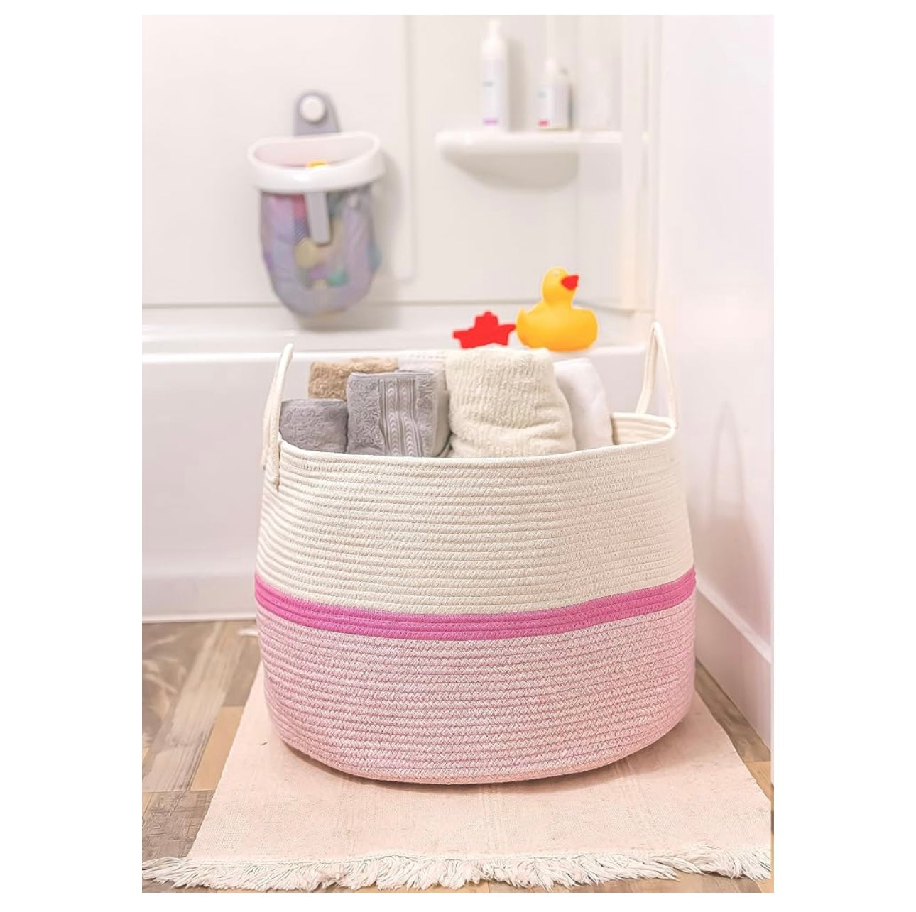 Organi Haus Multi functional Storage décor Rope Baskets -7 Different Colours