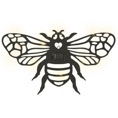 Solar Bee Iron wall Light
