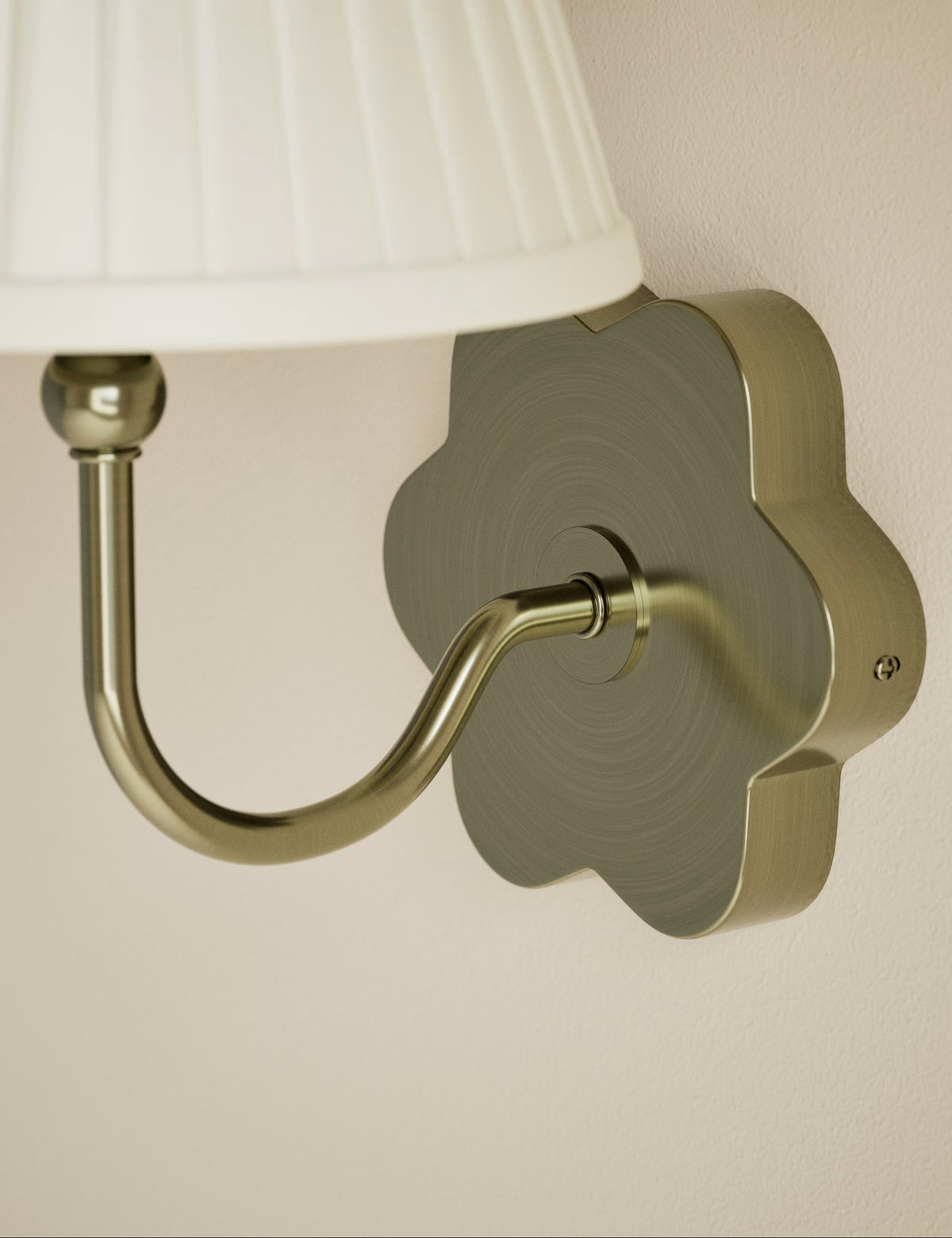 Abie Wall Light - Antique  Brass
