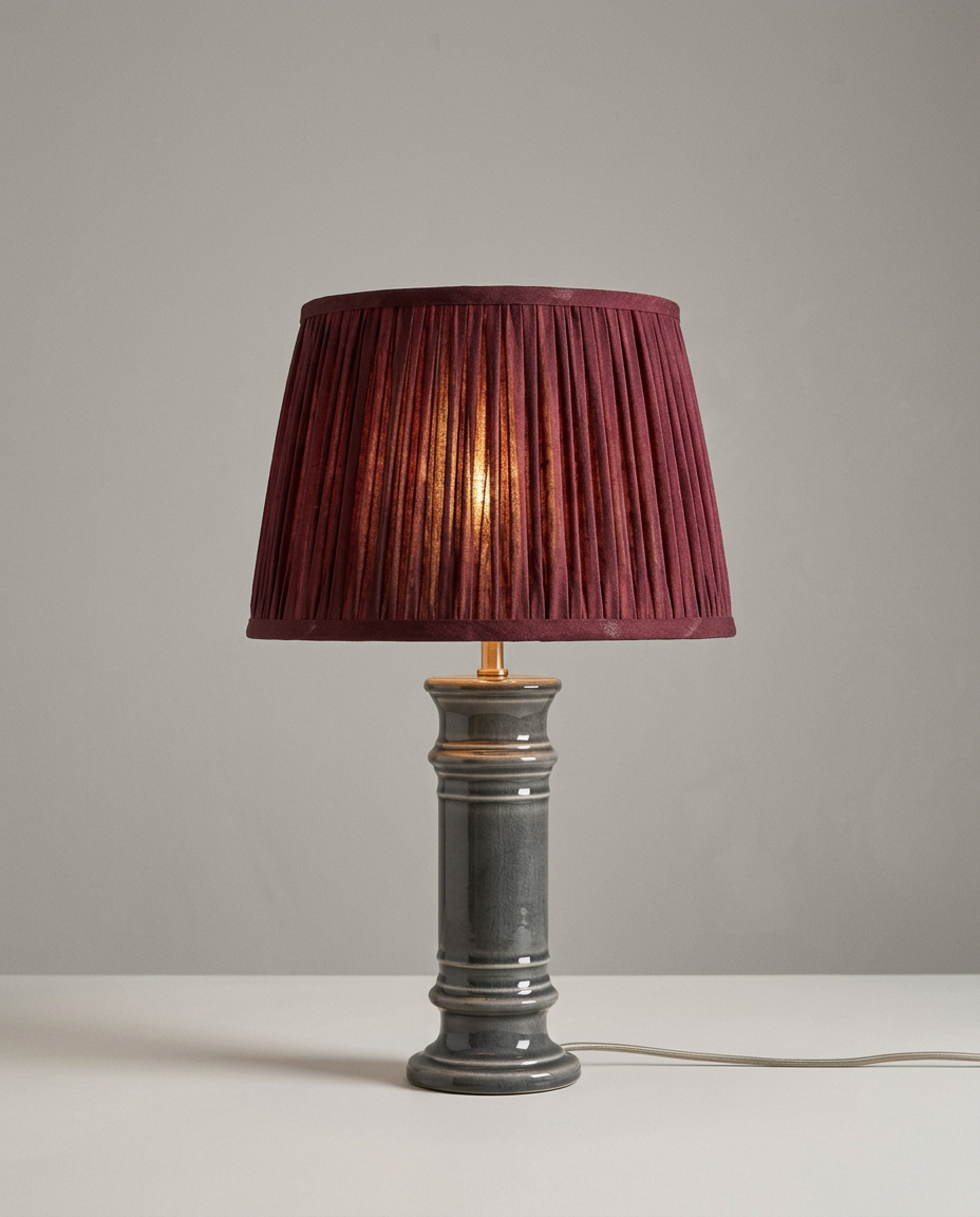 Bertie Table Lamp - Red