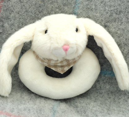 Jomanda Bunny Rabbit Baby Rattle - Cream