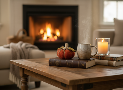 Orange Fabric Pumpkin