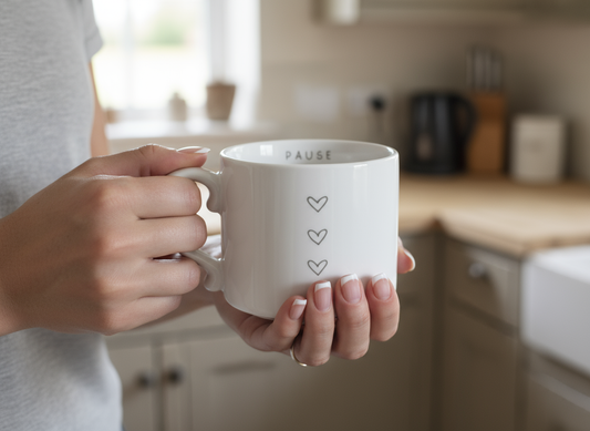 Moments Ceramic Mug - Pause
