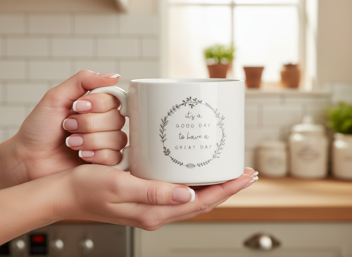 Moments Ceramic Mug - 'It's  A Good Day To Have A Great Day'