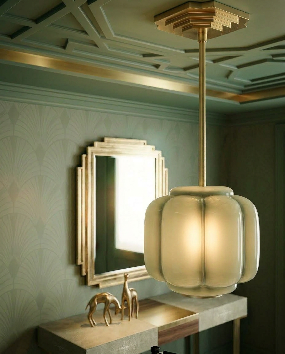 Agnes Pendant Light -Green