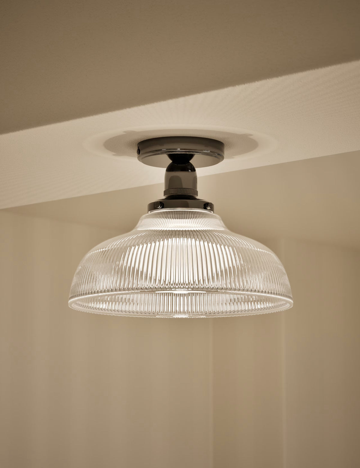 Florence flush ceiling light - Chrome