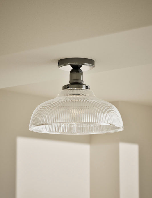 Florence flush ceiling light - Chrome