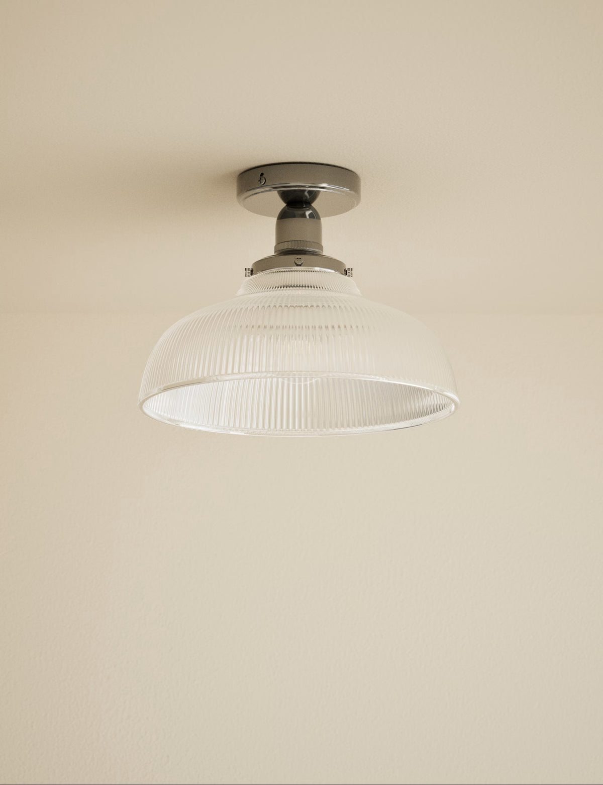 Florence flush ceiling light - Chrome