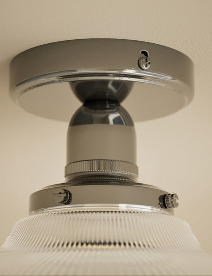 Florence flush ceiling light - Chrome