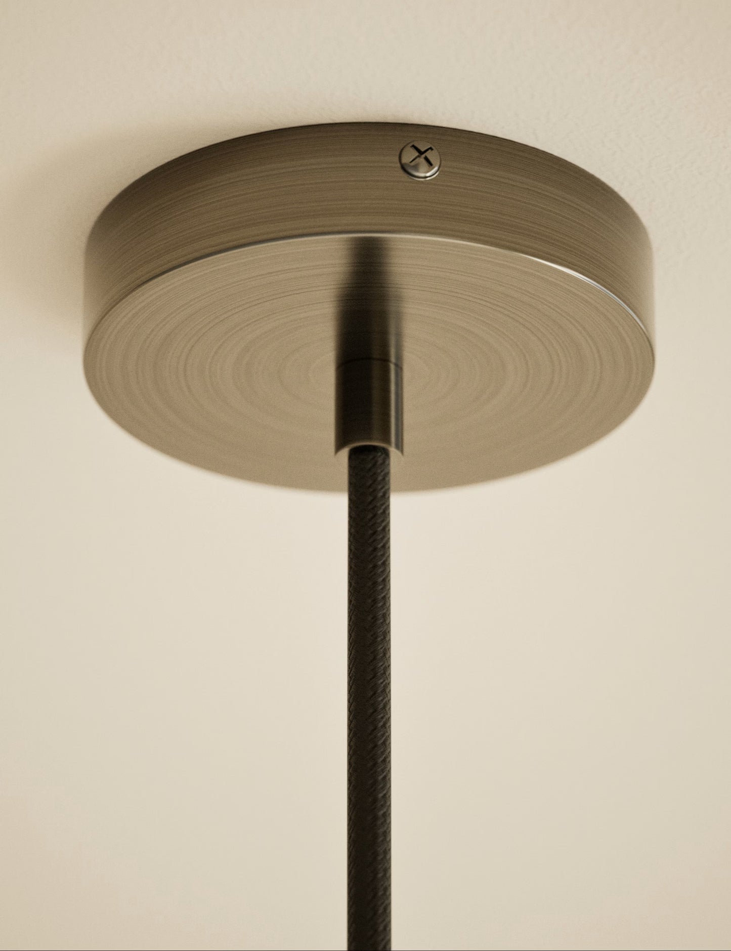 Florence Single Pendant Light - Antique Brass