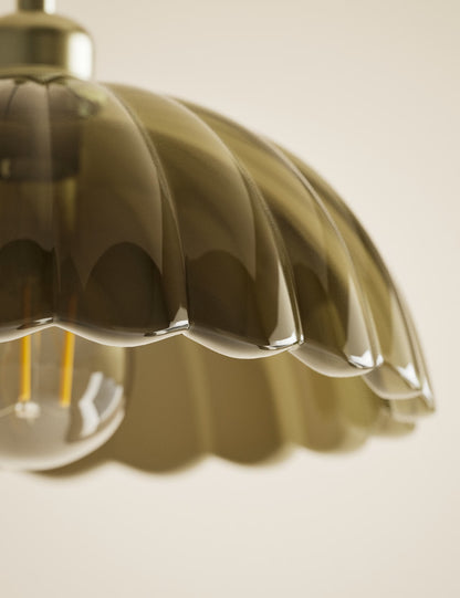 Glass Petal Easy Fit Shade - Green