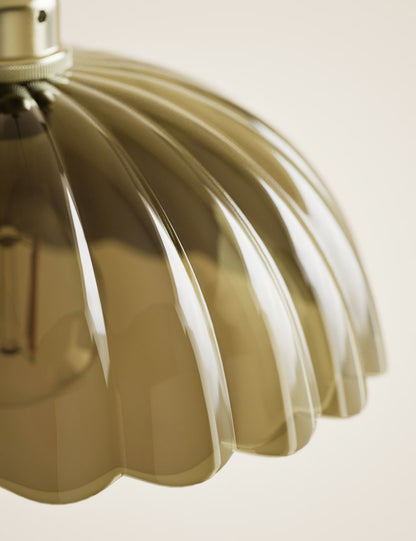 Glass Petal Easy Fit Shade - Green