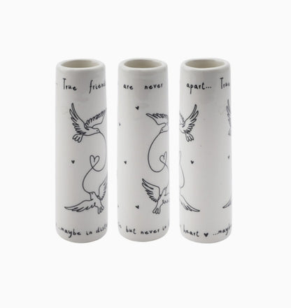 True Friends Are Never Apart Vase
