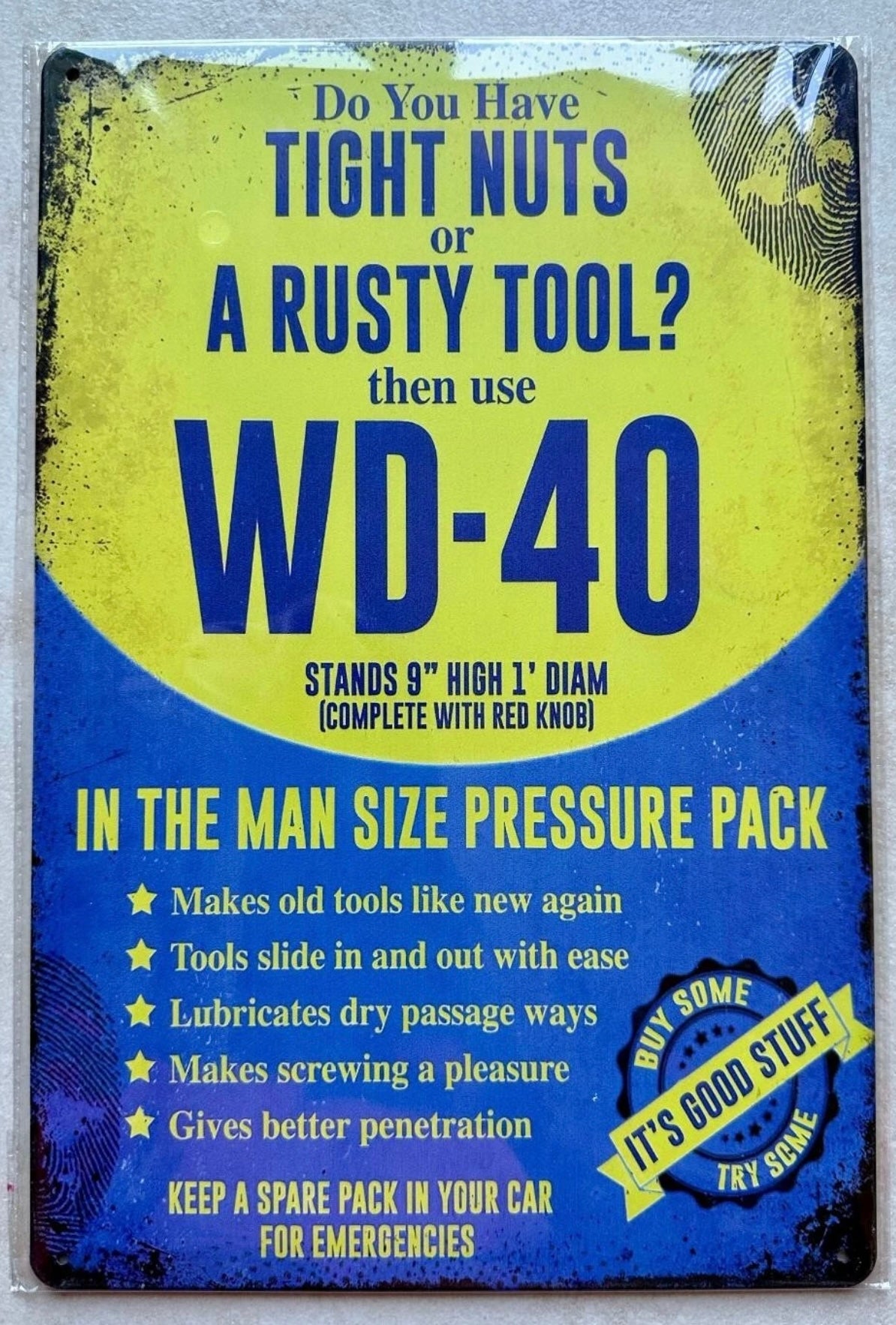 Metal Signs | Vintage, Retro, Funny, Car & Bike 3 for £10