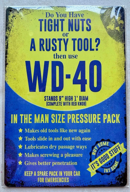 Metal Signs | Vintage, Retro, Funny, Car & Bike 3 for £10
