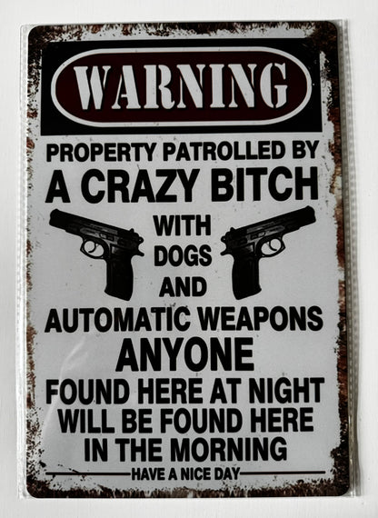 Metal Signs | Vintage, Retro, Funny, Car & Bike 3 for £10
