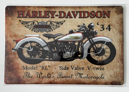 Metal Signs | Vintage, Retro, Funny, Car & Bike 3 for £10