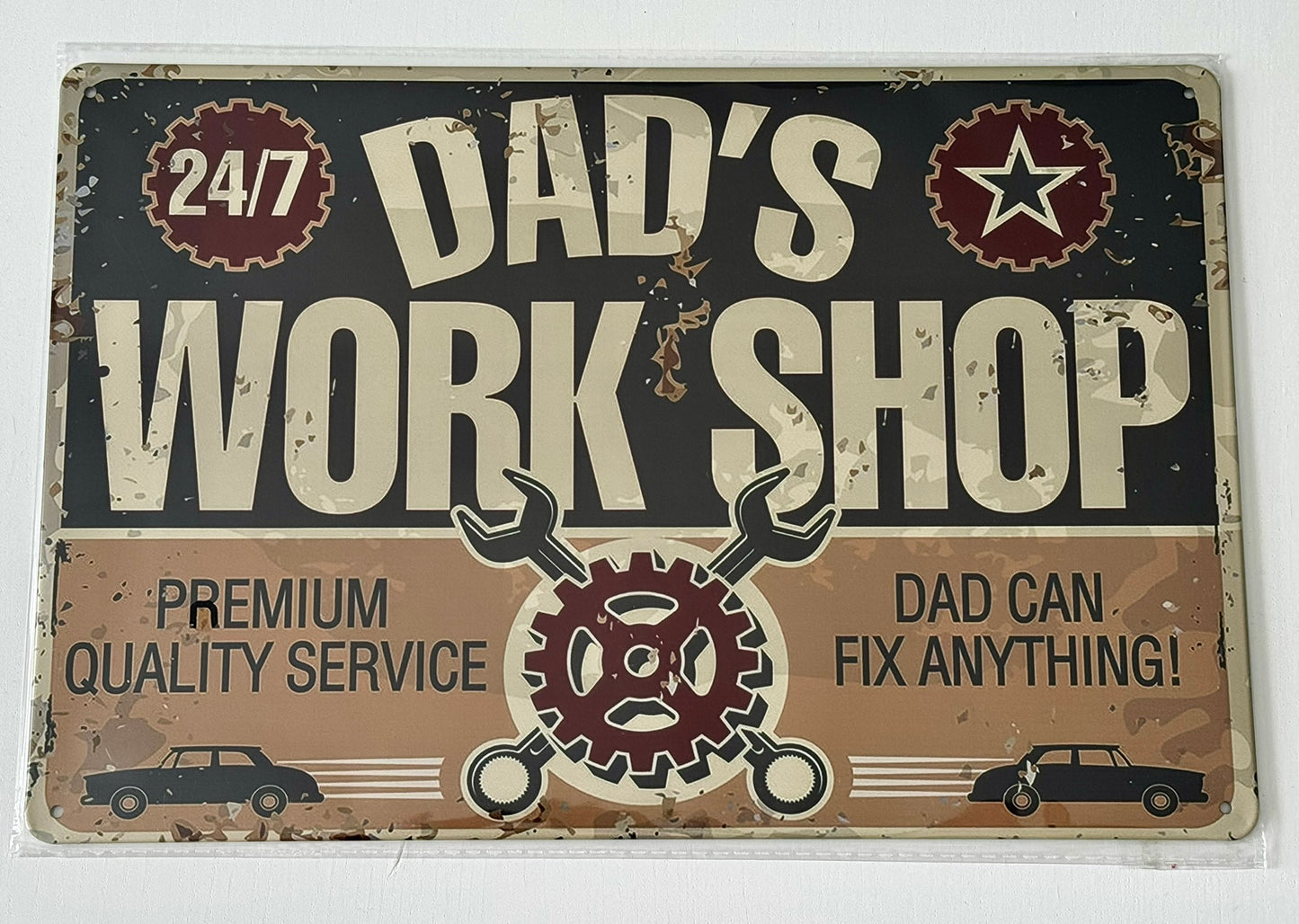 Metal Signs | Vintage, Retro, Funny, Car & Bike 3 for £10