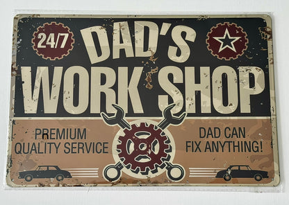 Metal Signs | Vintage, Retro, Funny, Car & Bike 3 for £10