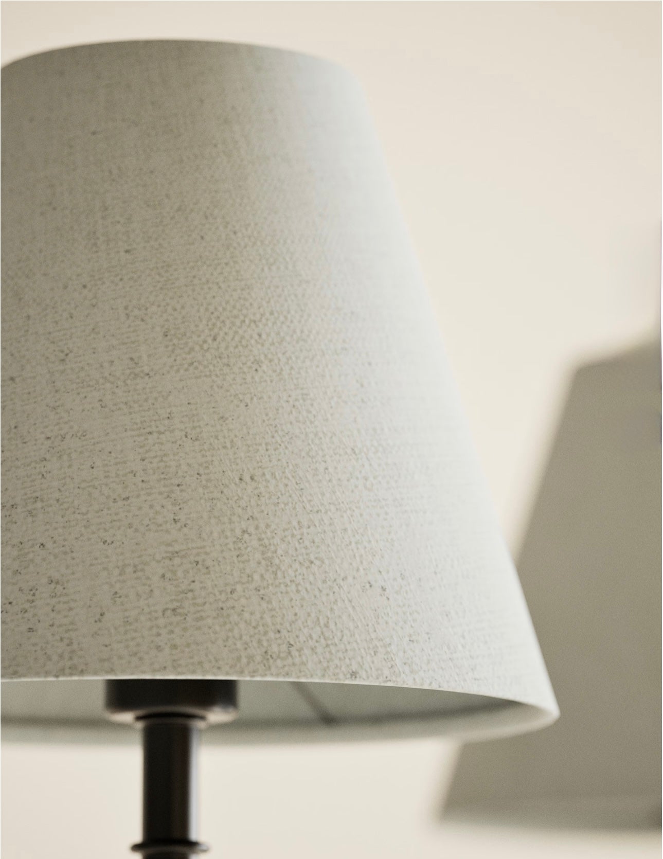 Metal Ribbed Multi-Shade Chandelier - Black
