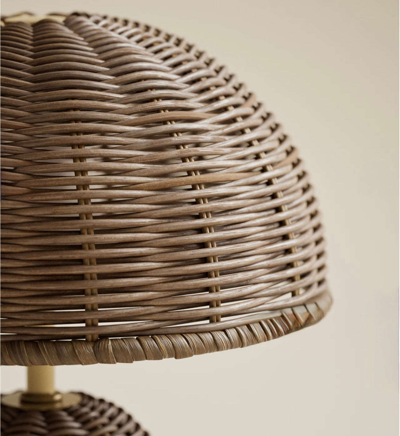 Colby Rechargeable Rattan Table Lamp