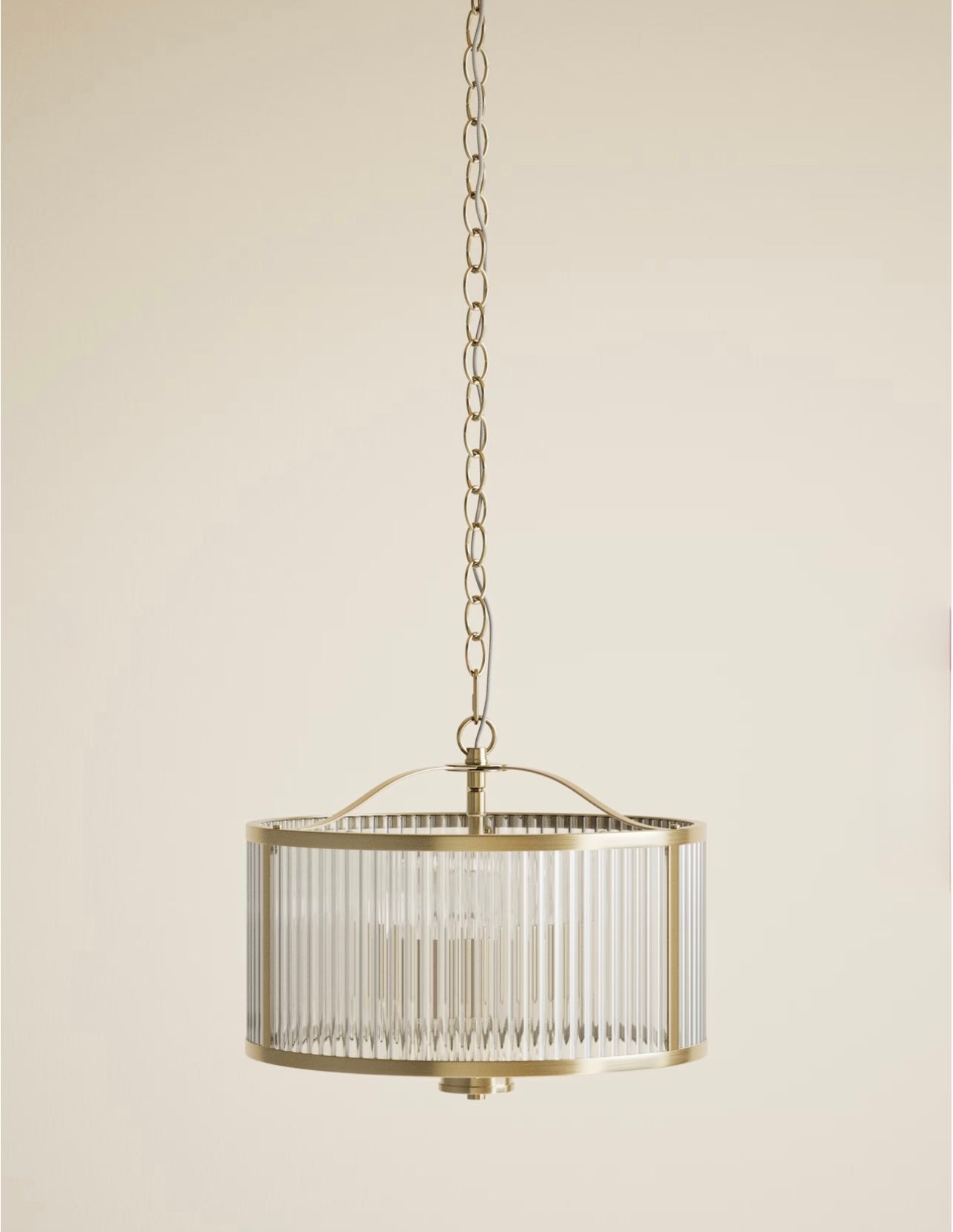 Monroe Pendant Light - Antique Brass