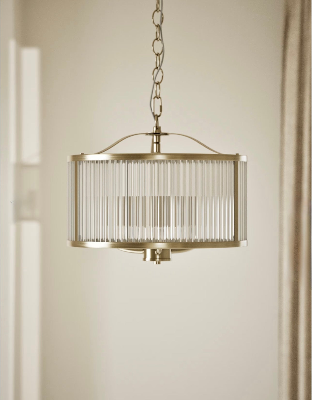 Monroe Pendant Light - Antique Brass