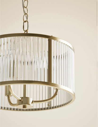 Monroe Pendant Light - Antique Brass