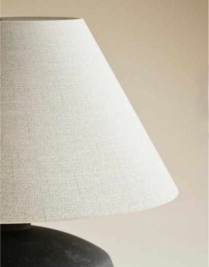Roma Urn Table Lamp - Black