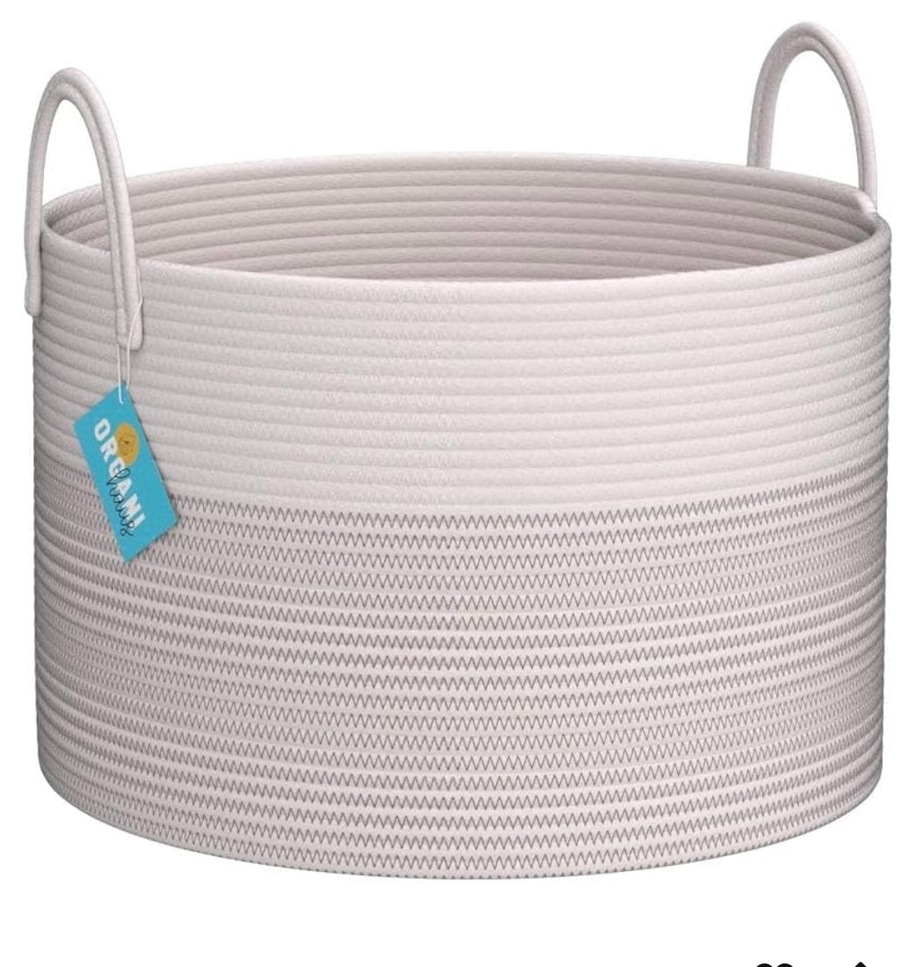 Organi Haus Multi functional Storage décor Rope Baskets -7 Different Colours