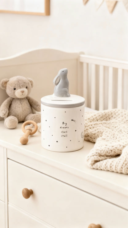 Ceramic Hare Money Pot| Send with Love