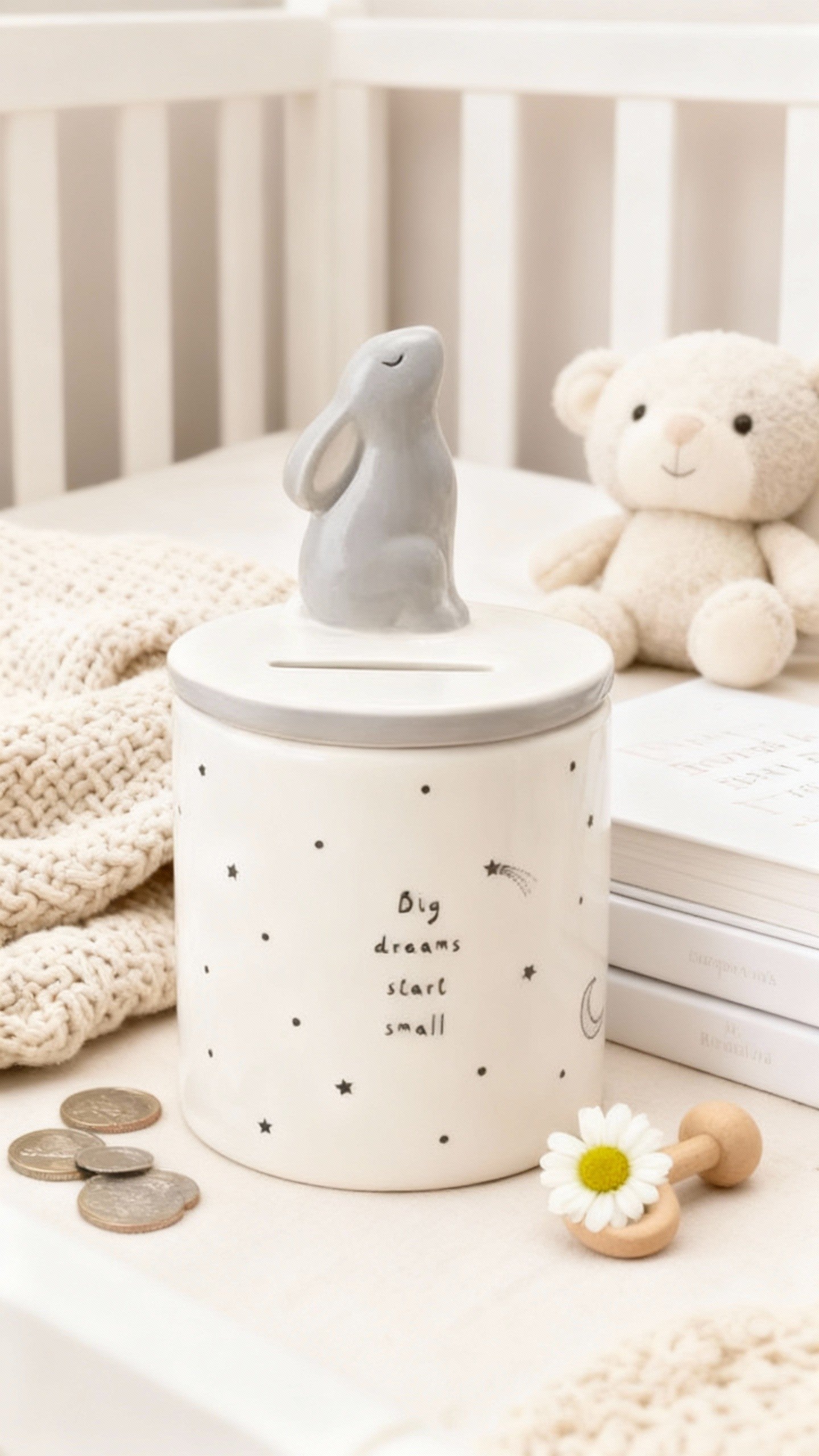 Ceramic Hare Money Pot| Send with Love