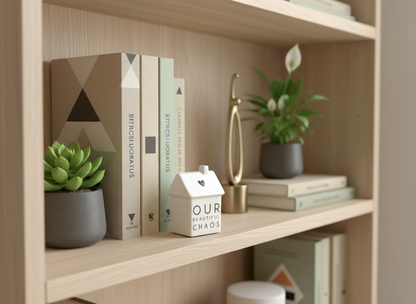 Our Beautiful Chaos-  Porcelain House 7cm