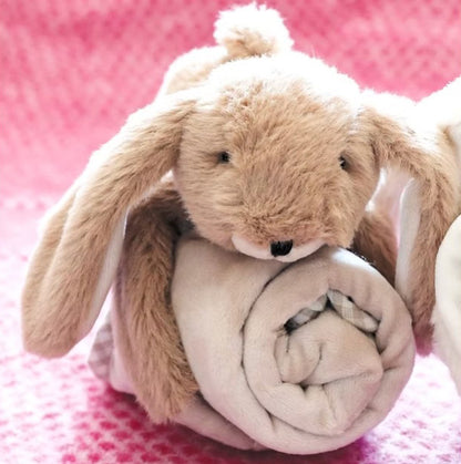 Bunny Toy Soother Brown
