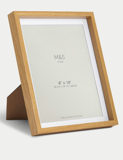 Set of 2 Photo Frames 8x10 Inch - Natural Mix