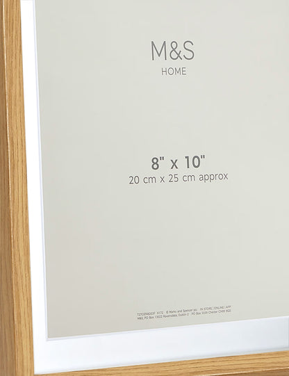 Set of 2 Photo Frames 8x10 Inch - Natural Mix