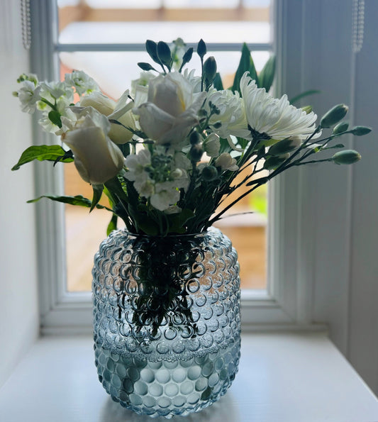 Grey Bobble Vase By Sass And Belle